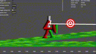 jump attack and gameover